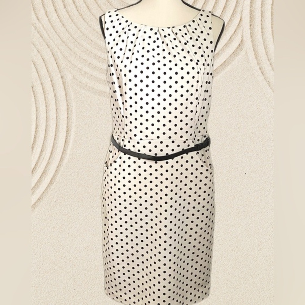 Lauren Ralph Lauren polka dot dress size 10
